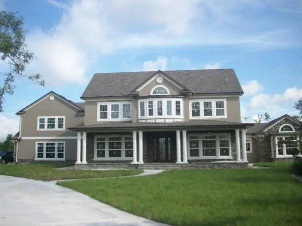 Completed exterior painting on a Central Florida home